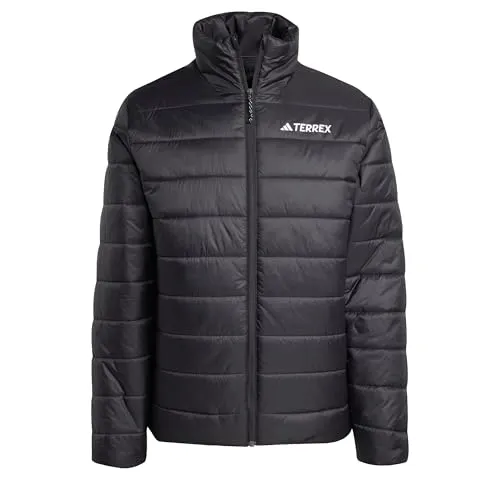 ADIDAS TERREX MT ESS PAD J Outdoorjacke Herren XL schwarz - Funktionsjacke mit CLIMAWARM-Technologie für optimale Wärme und Feuchtigkeitsmanagement, ideal für Outdoor-Aktivitäten und sportliche Einsätze.