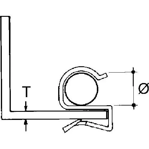 Niedax Kabelbefestigung (ECL-1214)