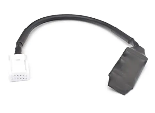 BlueMusic Bluetooth Audio Adapter für Toyota & Lexus - Digital Media-Receiver für 6+6 Pin Steckplätze, ermöglicht kabelloses Musikstreaming und Titelsteuerung über Radio und Lenkrad, unsichtbar verbaut.