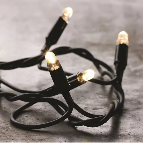 Sirius Home A/S LED-Lichterkette 90-flammig - Outdoor Profi Lichterkette mit 230V Betrieb, innovativ und erweiterbar ohne Trafo, ideal für Haus und Garten mit Timerfunktion und Fernbedienung.