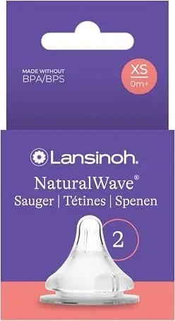 LANSINOH NaturalWave Sauger XS 2 St von Lansinoh Laboratories . Niederlassung