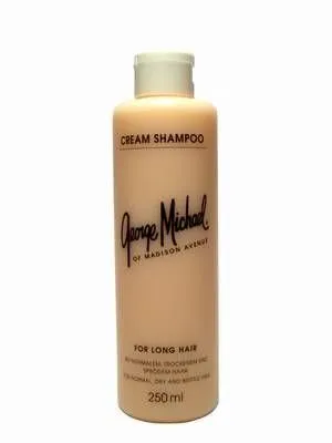 George Michael Cream Shampoo 250ml - Shampoo für trockenes Haar, spendet Feuchtigkeit und sorgt für Fülle und Spannkraft, ideal für Unisex-Anwendung.