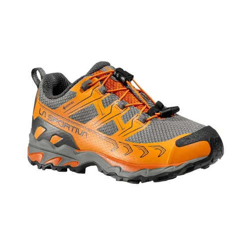 La Sportiva Ultra Raptor II GTX Kinder Wanderschuhe - Wasserdichte Kinder-Wanderschuhe mit atmungsaktiver GORE-TEX-Membrane, ideal für unbefestigte Wege und Outdoor-Abenteuer.