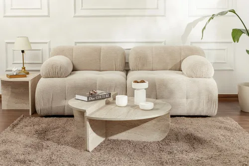 Skye Decor Couchtisch – Hellbeige, 100% Melaminbeschichtet in beige von Skye Decor