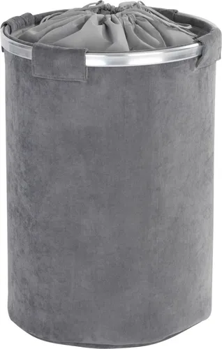 Wenko Wäschesammler Cordoba 68L grau - Praktischer Wäschesammler mit 68L Volumen, ideal für platzsparendes Wäschemanagement im Badezimmer oder Schlafzimmer.