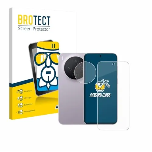 BROTECT Schutzglas für Vivo X300 (Display+Kamera) Schutzfolie Panzer Folie Glas[Extrem Kratzfest 9H, Anti-Fingerprint, Ultra-Transparent]