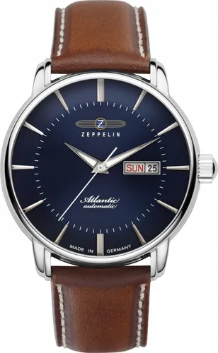 ZEPPELIN Atlantic - 8466-3 - Automatik Armbanduhr für Herren - Armbanduhren für Herren mit elegantem Design, ausgestattet mit Automatikwerk und 50 m Wasserdichtigkeit – ideal für stilbewusste Männer.