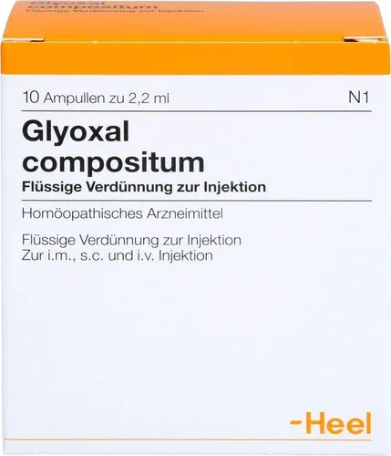 Glyoxal compositum Ampullen von Heel