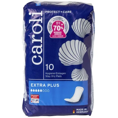 Caroli Hygiene Einlagen Protect + Care Extra Plus 10er für Blasenschwäche 6 pack