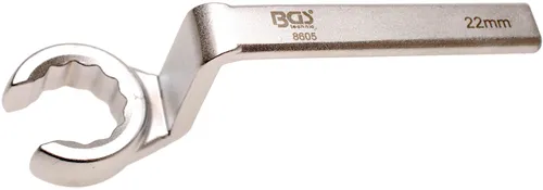 Produktbild BGS Spezial-Ringschlüssel für Lambdasonden, offen 8605, SW 22 mm