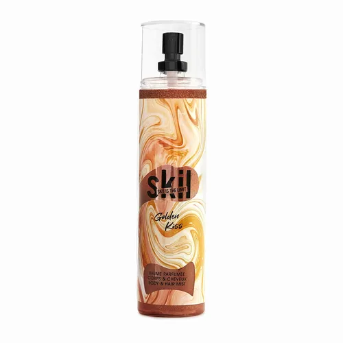 SKIL – GOLDEN KISS – Glitzernder Parfümnebel für Damen – Toxic Love Kollektio...