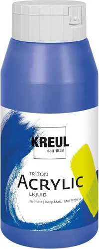 KREUL Acrylfarbe SOLO Goya TRITON ultramarinblau 750 ml