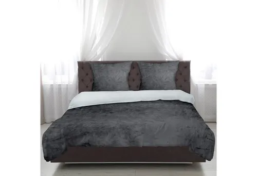 Bestlivings Wendebettwäsche Cashmere Touch, Mikrofaser, 2 teilig, bei 60°C waschbar, trocknergeeignet, Bett 155x220cm + Kissen 80x80cm