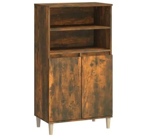 vidaXL Highboard Räuchereiche 60x36x110 cm von vidaXL