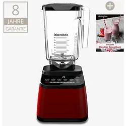BlendTec Mixer Designer 650 in rot von Blendtec
