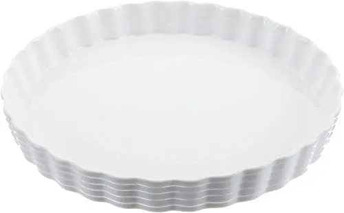 Küchenprofi 750418228 Tortenform 27 cm - Obstkuchen- & Tortenbodenformen, feuerfestes Hartporzellan, ideal für Backofen bis 280°C, perfekt zum Zubereiten, Servieren und Einfrieren in Profi-Qualität.