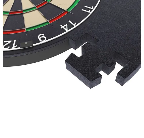 Kings Dart Surround - Dartscheiben Auffangring für Wände - Dart-Backboards: Schützt Wände und Darts vor Fehlwürfen mit einem sicheren Auffangring aus weichem Kunststoff. Einfache Montage und beidseitig verwendbar für doppelte Lebensdauer!