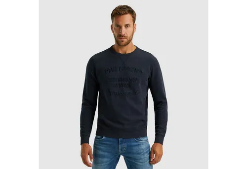 PME LEGEND Sweatshirt Crewneck gd terry mit Schriftzug