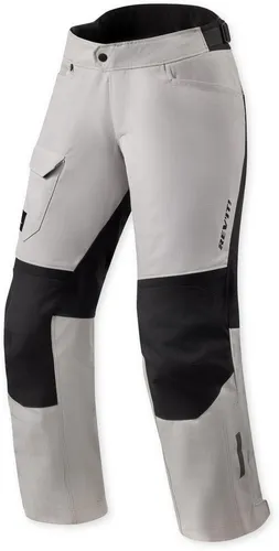 Revit Convergent Bicolor H2O wasserdichte Damen Motorrad Textilhose, Größe 48 - Wasserdichte Motorrad Textilhose mit herausnehmbarem Thermofutter für flexible Nutzung. Verstellbare Taille und Wadenabschlüsse sorgen für optimalen Komfort und Passform.