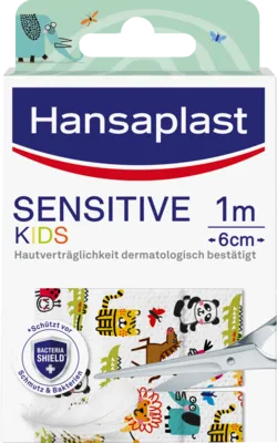 HANSAPLAST Sensitive Kinder Pflaster 6 cmx1 m 1 St