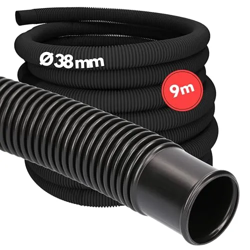 Amapool Poolschlauch 38mm 9m schwarz