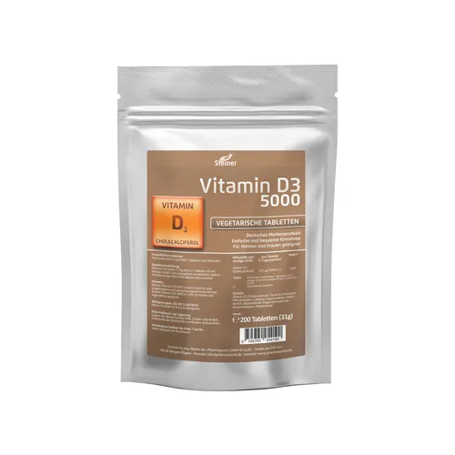 Vitamin D3 Depot 5000 i.E 200 Tabletten hochdosiert