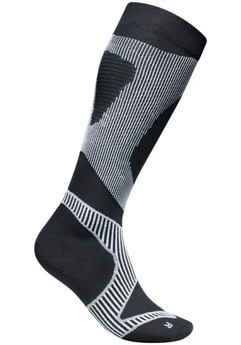 Bauerfeind Sportsocken Run Performance Compression Socks - Optimale Unterstützung für Ihre Wadenmuskulatur mit gezielter Kompression. Die atmungsaktiven Socken bieten Komfort und reduzieren Druckbelastungen, ideal für jeden Lauf.