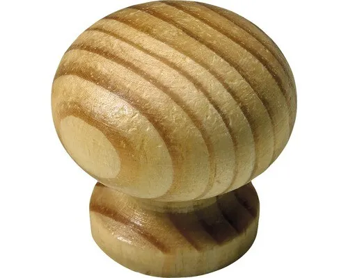 MöbelknopfKiefer lackiert Ø 3 0mm, 1 Stück von Hettich