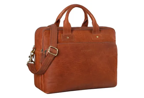 STILORD Hector große Ledertasche braun in braun von STILORD