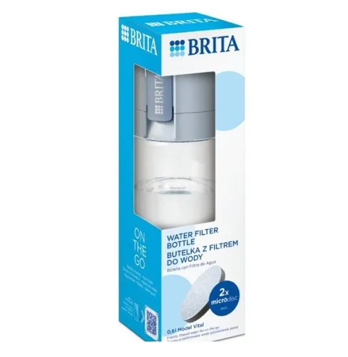 Brita Vital Filterflasche 0,6 l in Pastellblau