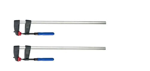 2x Schraubzwinge Klemmzwinge 300x80mm Tiefspann-Schraubzwinge Zwingen