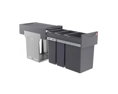 Hailo Terzett graphit, 1x15+2x7 Liter von Hailo