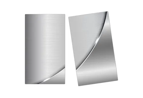 Primedeco Herd-Abdeckplatte Herdabdeckplatte Spritzschutz aus Glas Metallische Form, Glas, (2 tlg)