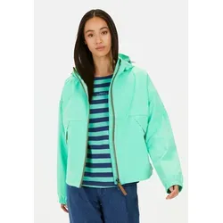 camel active Funktionsjacke aus recyceltem Polyester Langarm Kapuze Markenlogo grün XL (44)