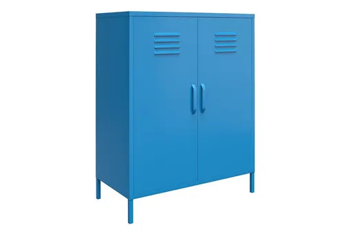 loft24 Mehrzweckschrank Cache Spind Schrank in blau von loft24