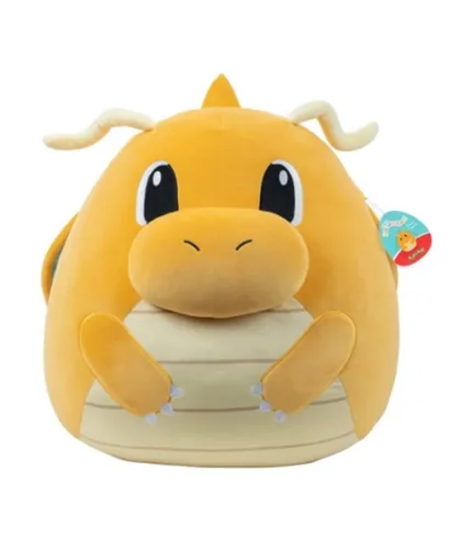 Pokémon Dragonite 35 cm - Kuscheltiere: Ultra-weiches und sammelbares Squishmallows-Plüschtier, perfekt zum Kuscheln und für Abenteuer auf deiner Pokémon-Reise!