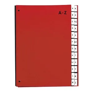 PAGNA Pultordner A-Z rot, 1 St.