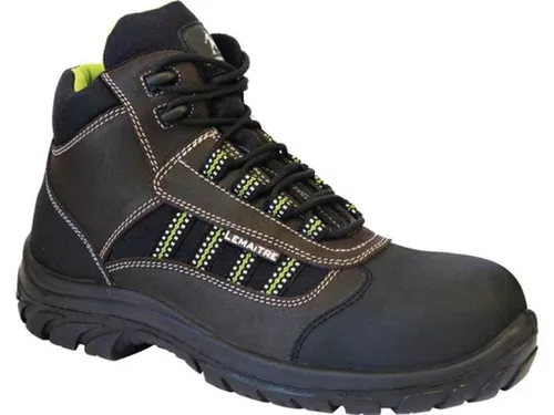 Lemaitre Sicherheitsstiefel Danube Größe 41 - robust und komfortabel - Arbeits- & Schutzkleidung mit gefettetem wasserabweisendem Leder, durchtrittsicherer Gewebeeinlage und Germax®ZERO Sohle für höchsten Schutz und Komfort.