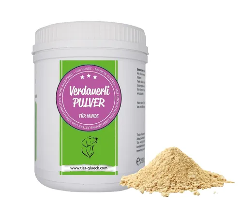 Verdauerli Pulver - für Hunde 250g - mit Löwenzahn, Rote Beete & Schafgarbe
