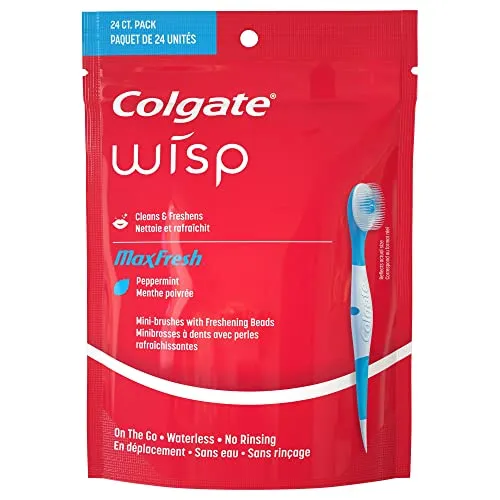 Produktbild Colgate Wisp Mini-Bürste, tragbar, Coolmint, 24 Stück