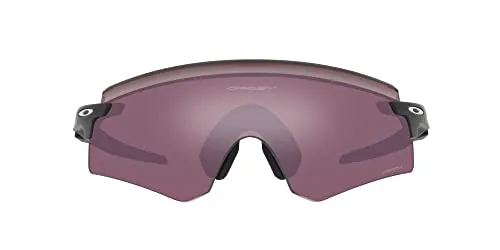 OAKLEY OO 9472-11 ENCODER Sonnenbrille - Matte Carbon mit Prizm Road Black - Sportliche Sonnenbrille mit leichtem O-Matter-Rahmen für optimalen Komfort. Prizm-Objektivtechnologie verbessert Sicht und Kontrast, ideal für Radfahrer und Läufer. Inklusive Microbag zur sicheren Aufbewahrung.