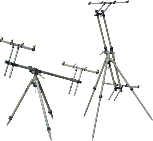 EFT Rod Pod 3-Bein Rutenständer für bis zu 3 Ruten Rutenhalter inkl. Tasche