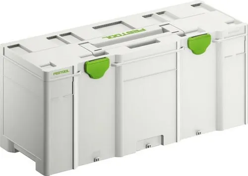 Festool Werkzeugkoffer Systainer³ SYS3 XXL 337 - Festool SYSTAINER mit 64,2 Litern Stauraum, bis 40 kg Traglast, ideal für universelle Anwendungen, koppelbar mit anderen Systainern und abschließbar.