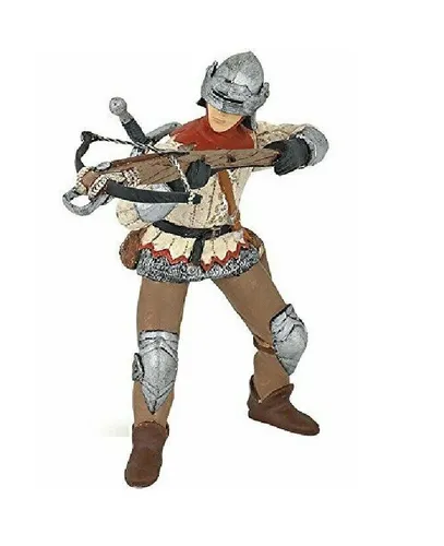 Papo 39752 Armbrustschütze rot 8 cm Ritter und Burgen