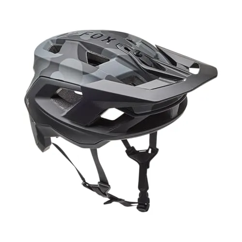 Fox Speedframe Camo Radhelm 59-63CM - Fahrradhelm im Camo-Look mit MIPS-Technologie für zusätzlichen Schutz, optimaler Belüftung und präzisem 360°-Fit-System für perfekten Sitz.