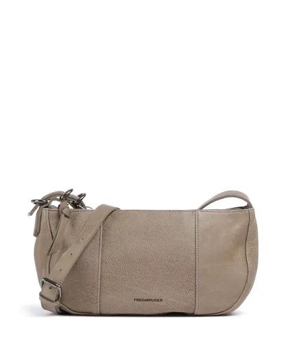 FredsBruder Ride Easy Schultertasche taupe 289-3774-5035 - Handtaschen aus genarbtem Leder in elegantem taupe, ideal für stilvolle Auftritte und den täglichen Gebrauch.