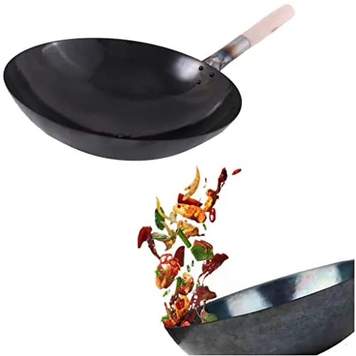 AAF Nommel Wok Pfanne 36 cm aus Carbonstahl