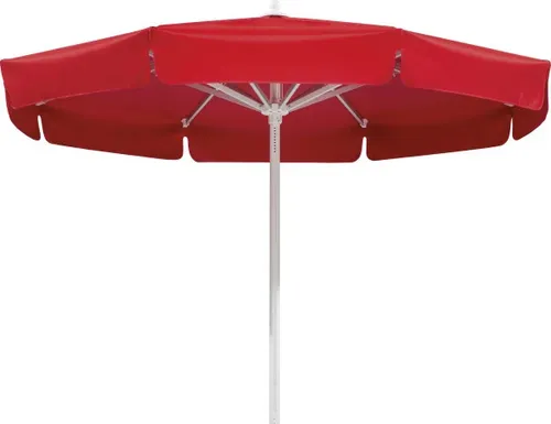 Schneider Jumbo Sonnenschirm rot Ø 300 cm - Gestalten Sie Ihre Außenbereiche mit dem Schneider Jumbo Sonnenschirm in leuchtendem Rot. Mit einem Durchmesser von 300 cm bietet er optimalen Schatten für entspannte Stunden im Freien.