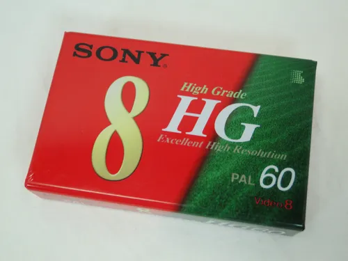 Sony High Grade HG Pal 60 Compact Video Cassette Neu OVP 1 x