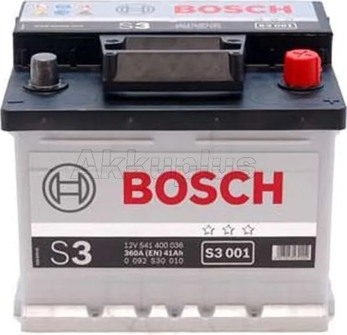 BOSCH 41 Ah Autobatterie S3 001